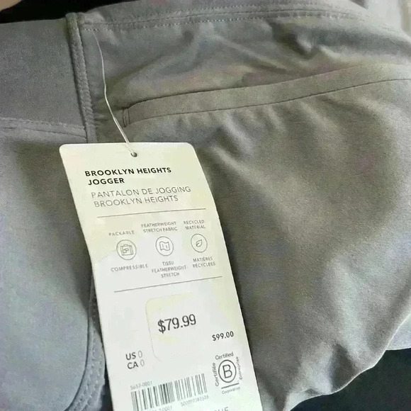 Athleta Brooklyn Heights Pant Stretch Pull On Athleisure Activewear NWT Sz 0 $99 - Picture 2 of 4